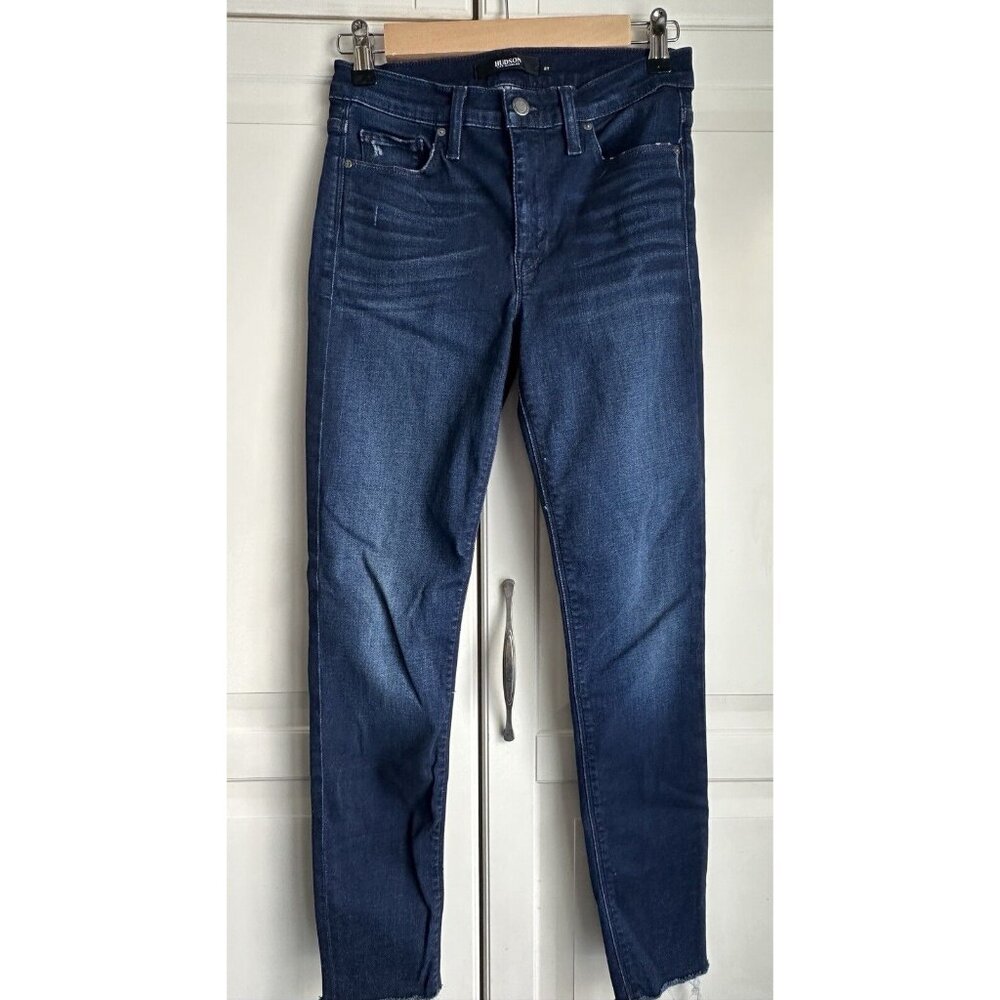 Hudson Skinny Jean Womens 27 Nico‎ Blue Denim Medium Wash